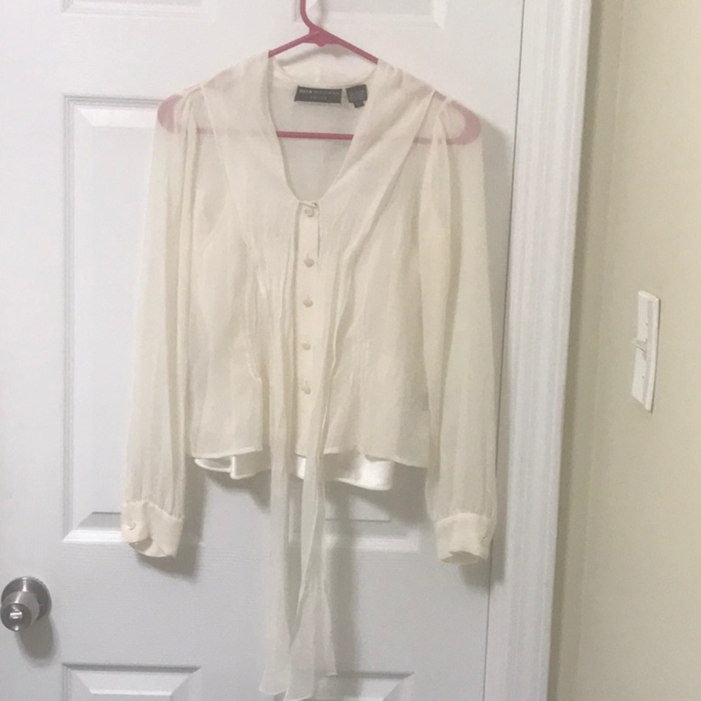 New Dana Bachman Petite Blouse